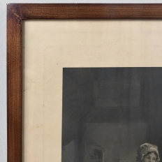 19th Century Framed French Engraving