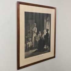 19th Century Framed French Engraving