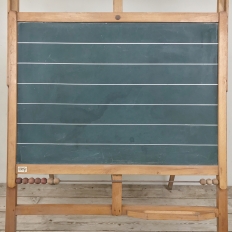 Mid-Century Score-Keeping Blackboard on Stand