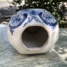 18th Century Blue & White Delft Vase