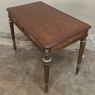 19th Century Louis XVI Bronze Mounted Mahogany Writing Table by Schmit of Paris