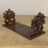 19th Century Hand Carved Swiss Desktop Bookends