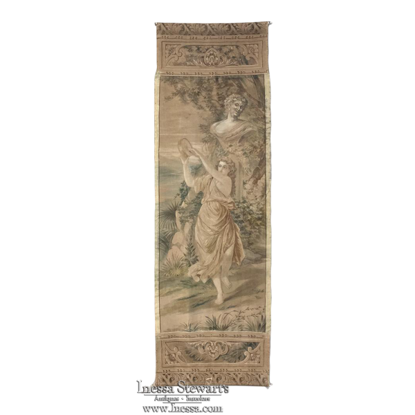 19th Century Italian Sucre de Herb Tapestry