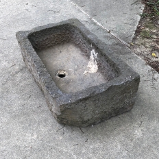 18th Century Carved Stone Planter ~ Fountain