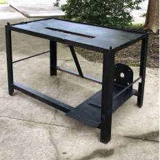 Early 20th Century Industrial Work Table