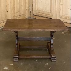 19th Century Rustic Country French Fruitwood Coffee Table