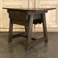 19th Century Rustic Dutch Side Table