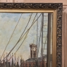 Antique Framed Oil Painting on Board by Windel
