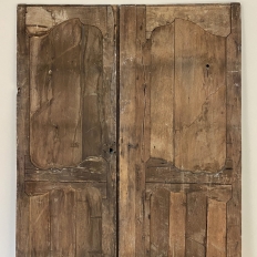 Pair 19th Century Painted Interior Doors ~ Plaquards