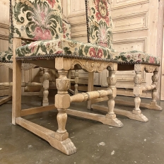 Set of Six Stripped Renaissance Revival Dining Chairs, Circa 1900