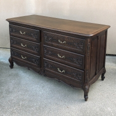 Antique Country French Double Commode