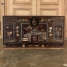 19th Century Indian Hand-Painted Trunk