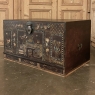 19th Century Indian Hand-Painted Trunk