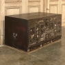 19th Century Indian Hand-Painted Trunk