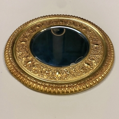 19th Century Frenh Gilt Bronze Mirror