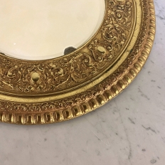 19th Century Frenh Gilt Bronze Mirror