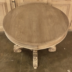 19th Century French Napoleon III Oval Center Table