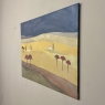 Mid-Century Oil Painting on Canvas by Michel Fouat