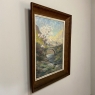 Antique Framed Oil Painting on Canvas by Dieudonne Jacobs (1887-1967)
