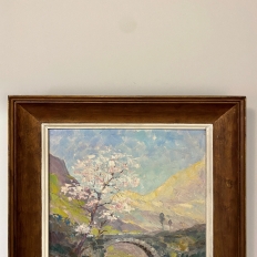 Antique Framed Oil Painting on Canvas by Dieudonne Jacobs (1887-1967)
