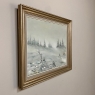 Framed Oil Painting on Canvas by Louis Mehaignoul