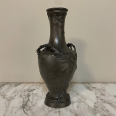Early Art Deco Period Pewter Vase