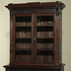 19th Century Renaissance Revival Bookcase with Angels~ Putti