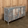 Mid-Century Industrial Painted Metal Cabinet ~ Buffet