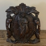 18th Century Relic ~ Baroque Period Sculpture of Saint in Hand-Carved Oak
