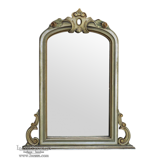 19th Century Venetian Painted Mirror