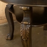 Antique English Walnut Chippendale Round Center Table