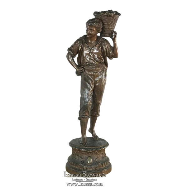 19th Century French Spelter Statue
