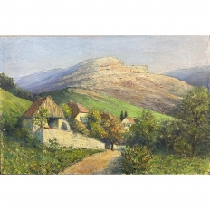 Oil Painting on Board by H. G. Ontrop (1880-1955)