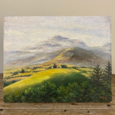 Antique Oil Painting on Board by H. G. Ontrop (1880-1955)