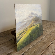 Antique Oil Painting on Board by H. G. Ontrop (1880-1955)