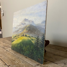 Antique Oil Painting on Board by H. G. Ontrop (1880-1955)