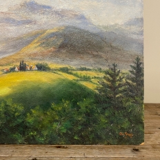 Antique Oil Painting on Board by H. G. Ontrop (1880-1955)