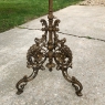 19th Century French Belle Epoque Cafe Table with Painted Cast Iron Base