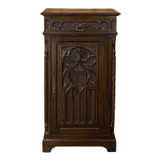 19th Century French Gothic Cabinet ~ Bonnetiere