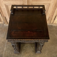 19th Century English Renaissance Davenport Desk