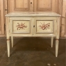 Antique Italian Neoclassical Hand-Painted Low Buffet ~ Console