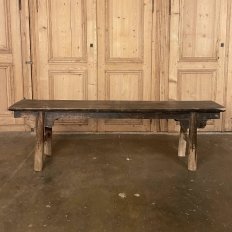Antique Rustic Chinese Bench