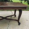 Antique Country French Solid Walnut Table