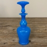 Vintage French Blue Opaline Perfume Bottle