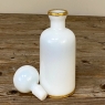 19th Century French Opaline Perfume Bottle with Stopper