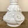 Antique French White Opaline Flower Vase