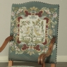19th Century French Louis XIV Applewood Tapestry Armchair