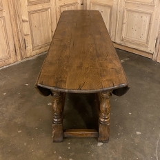 19th Century Grand Gate Leg Dining Table