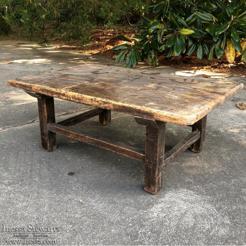 Rustic Antique Coffee Table