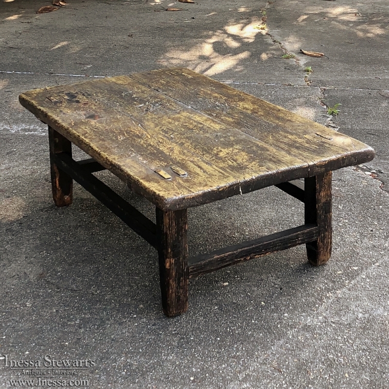 Rustic Antique Coffee Table
